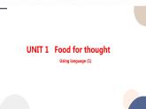 UNIT 1  Using language (1)（课件PPT）