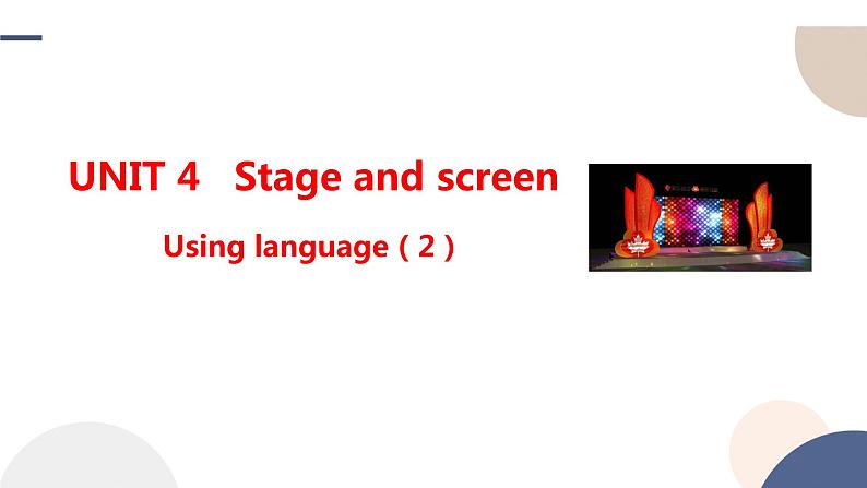 UNIT 4  Using language (2)（课件PPT）01