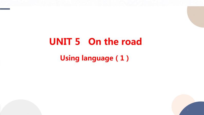 UNIT 5 Using language（1）（课件PPT）01
