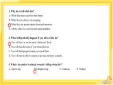 高中英語 必修第三冊 外研版 UNIT 1  Section C 教學課件