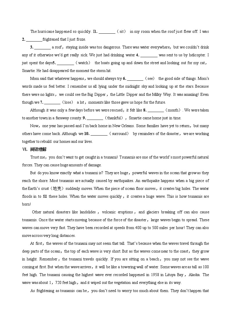 UNIT 6  Part III  Developing ideas（同步练习含答案）03