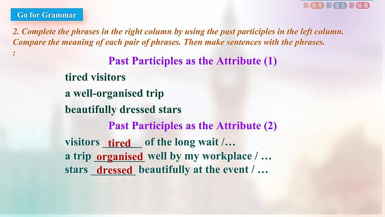 Unit 4 The history and Traditions Discovering Useful Structures 课件 -2022-2023学年高中英语人教版（2019）必修第二册07