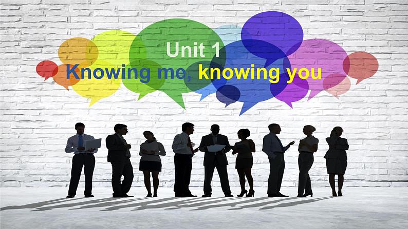 Unit 1 Knowing Me, Knowing You Developing ideas 课件-2022-2023学年高中英语外研版（2019）必修第三册01