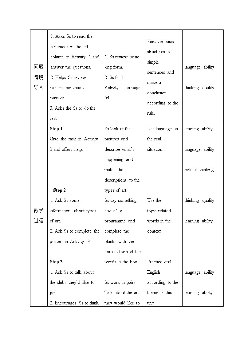 Unit 4 Using language 语法教案-2022-2023学年高中英语外研版（2019）必修第三册02