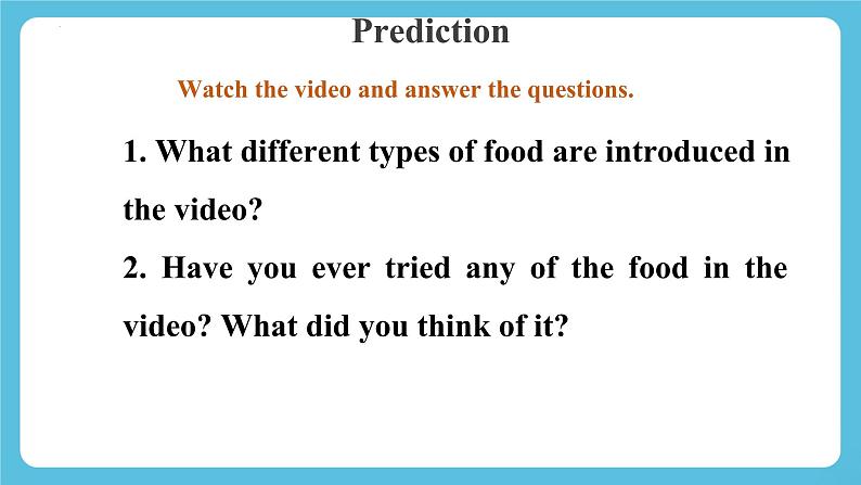 Unit 1 Food for thought 第一课时Starting out &understanding ideas课件06