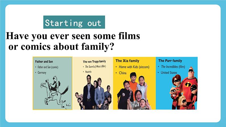 Unit 3 Family Matters第一课时Starting out课件02