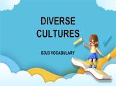 Unit 3 Diverse Cultures   Words and Expressions词汇 课件