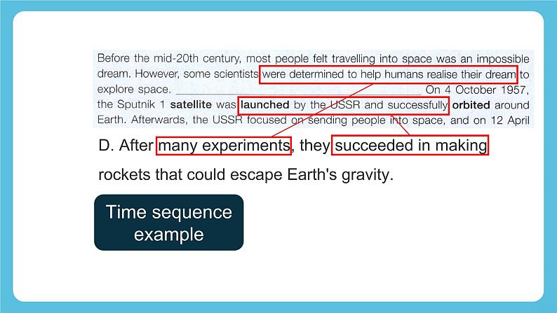 Unit 4 Space Exploration Reading and thinking 课件08