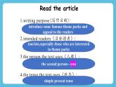 Unit 1People of Achievement Reading for writing 课件