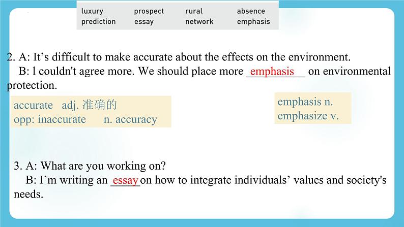 Unit 2 Looking into the future Assessing Your Progress 课件05