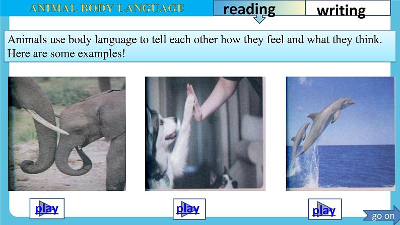 Unit 4 Body Language Reading for Writing课件03