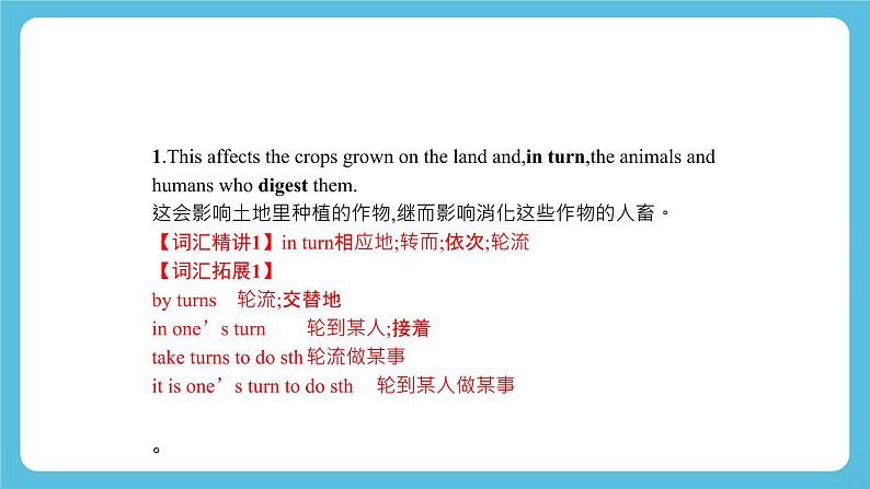 Unit 5Working the Land Using Language (Ⅱ)知识点讲练课件05