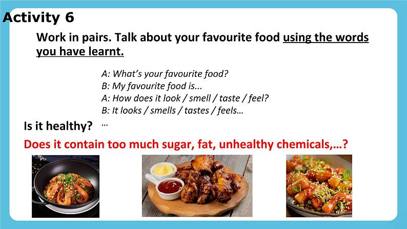 UNIT 1 Food for Thought Vocabulary Food comments课件第5页