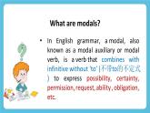 Unit 1 Food for thought Using language-Modals 课件