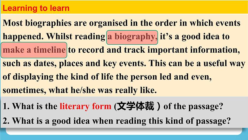 Unit 2 Making a difference Developing ideas 课件07