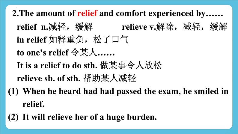 Unit 2 Making a difference Period 3 Understanding ideas Language points课件03