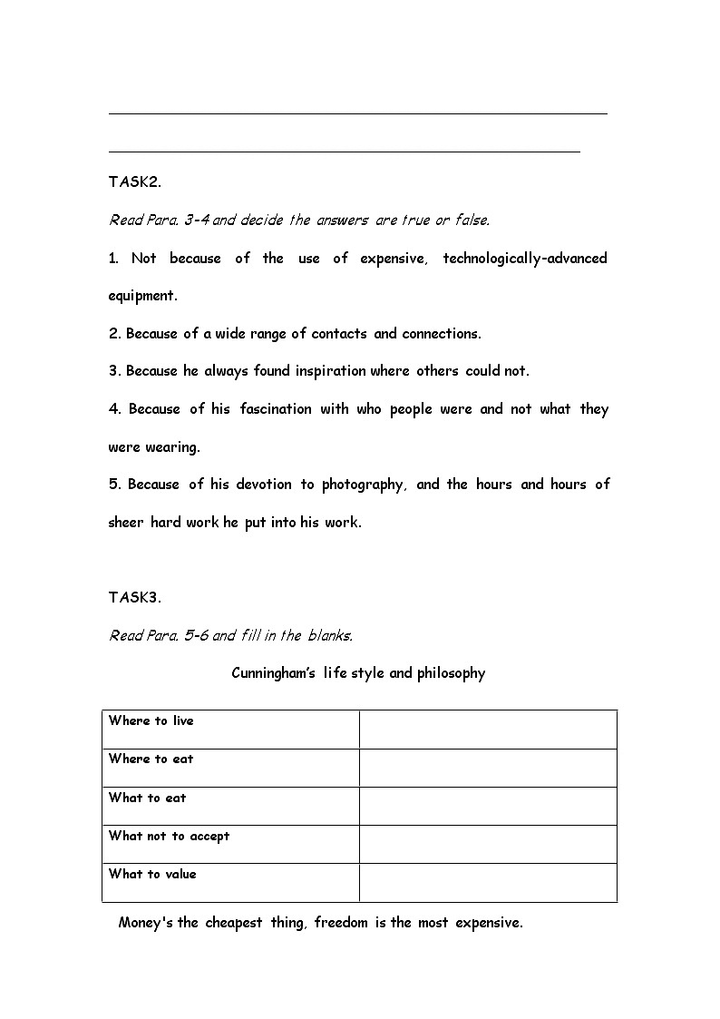 Unit 2 A life's work starting out 课件＋（3课时）学案03