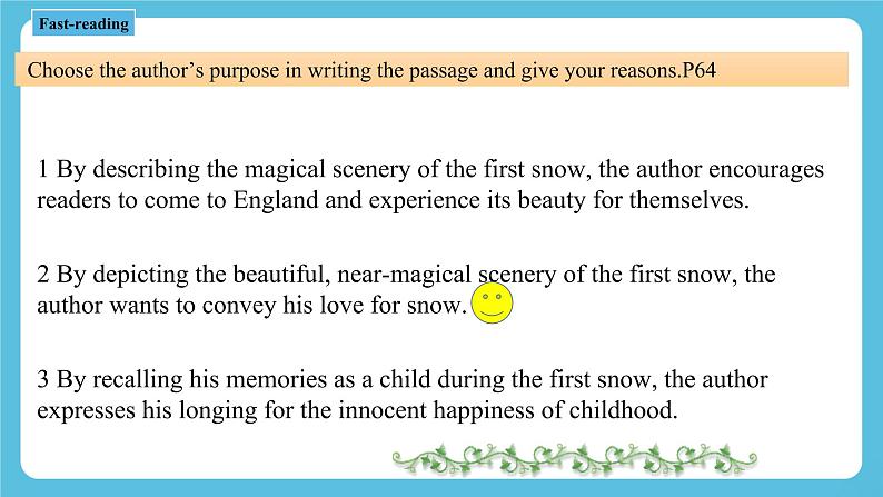 Unit 6 Nature in words Understanding ideas 课件第7页