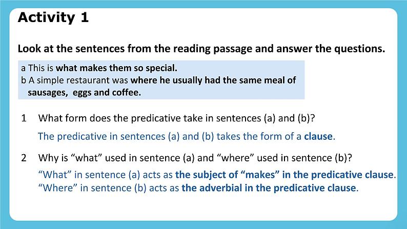 Unit 2 Using language 课件03