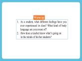 Unit 4 Body Language  Using Language课件