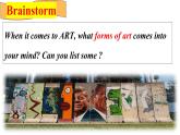 Unit 1 Art Reading and Thinking 课件-2022-2023学年高中英语人教版（2019）选择性必修第三册