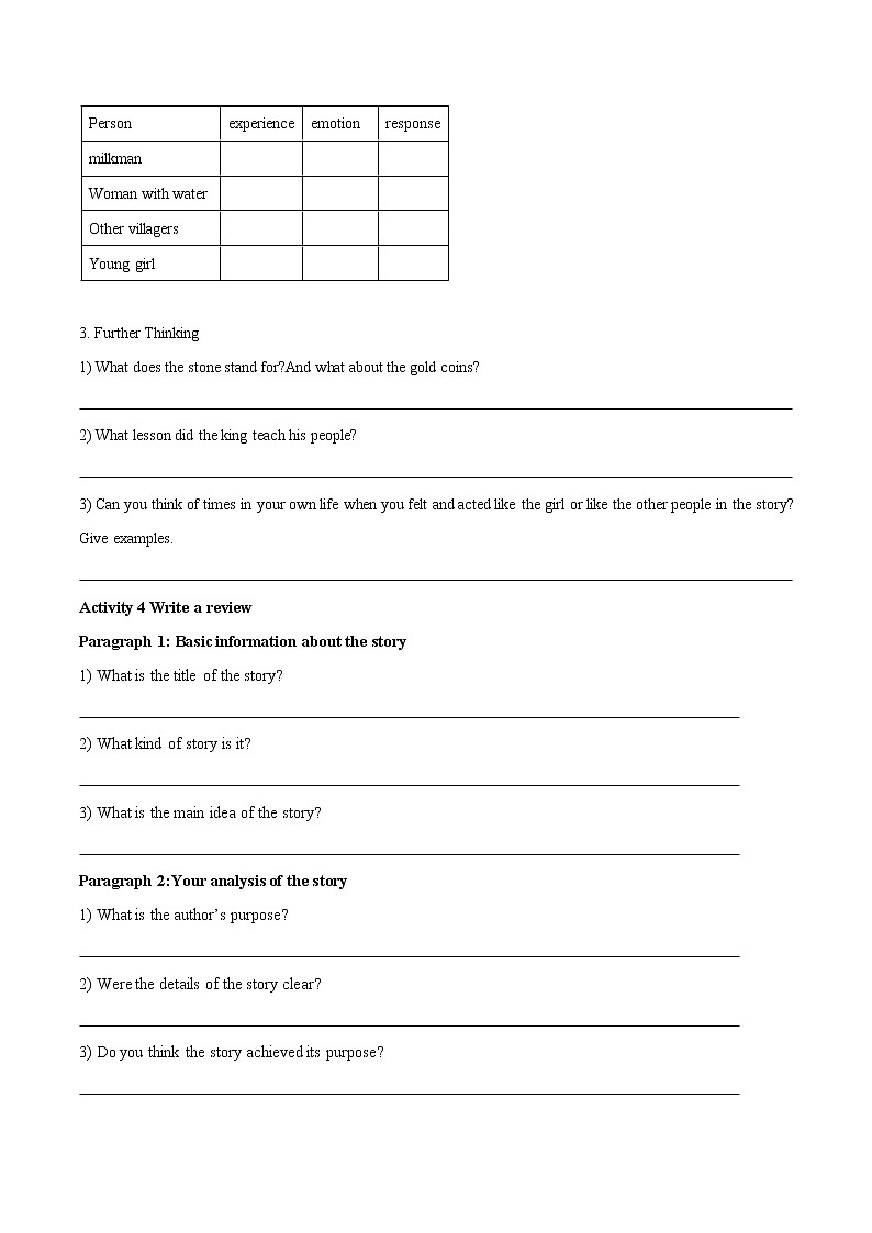 U2 Period 4 Reading for Writing 课件+教案+学案+练习02