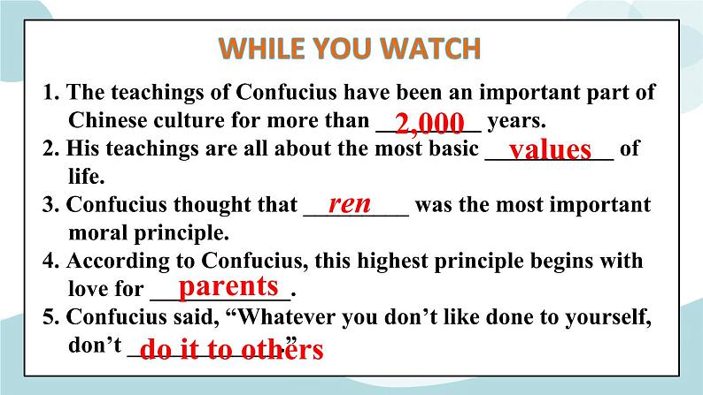 U2 Period 5 Video & Project 课件+教案+学案+练习08