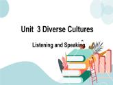 U3 Period 1 Listening and Speaking 课件+教案+学案+练习+素材
