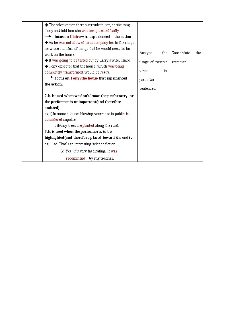 Unit 1 Science Fiction Period 3 Review useful structures 课件+教案03