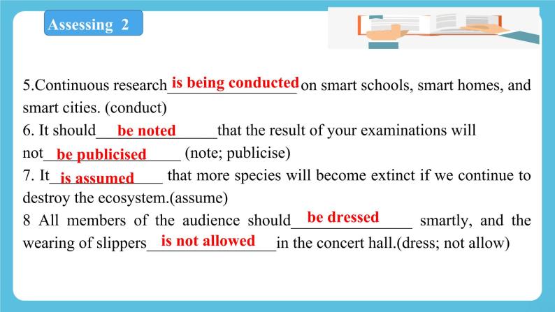 Unit 1 science fiction Period 6 Assessing and project 课件+教案07