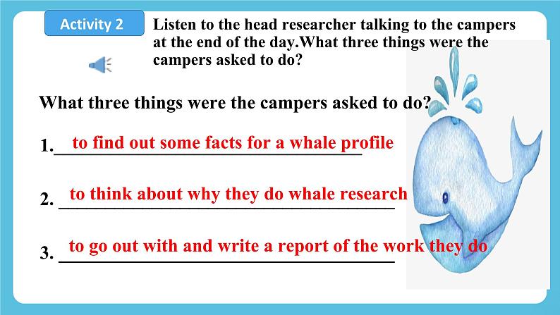 Unit 3 Sea Exploration Period 4 listening and talking第5页