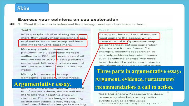Unit 3 Sea Exploration period 5 Using langusge 课件+教案+素材05