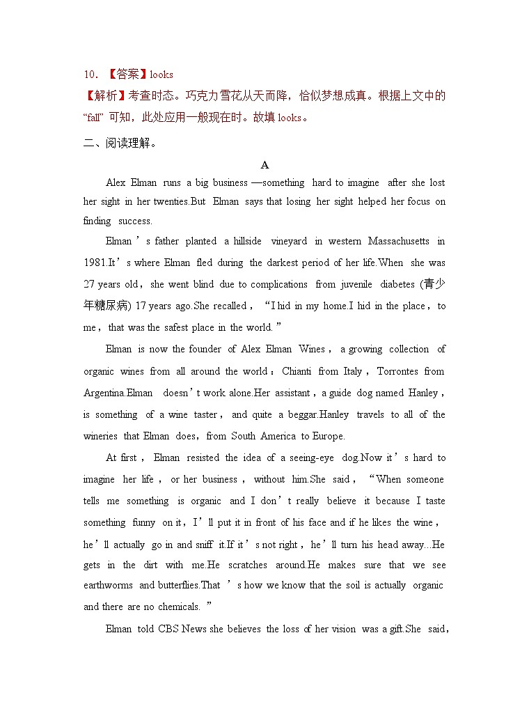 Unit 3 Environmental Protection Assessing Your Progress 课件＋练习（教师版＋学生版）03