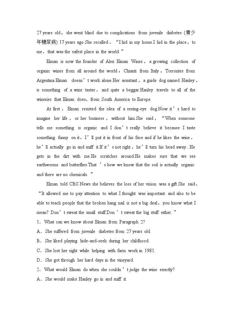 Unit 3 Environmental Protection Assessing Your Progress 课件＋练习（教师版＋学生版）02