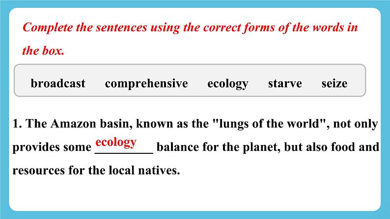 Unit 3 Environmental Protection Learning about Language 课件＋练习（教师版＋学生版）03