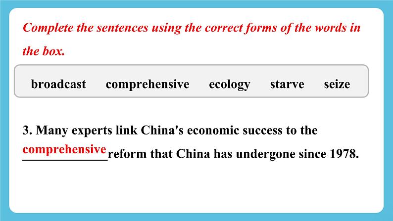 Unit 3 Environmental Protection Learning about Language 课件＋练习（教师版＋学生版）06