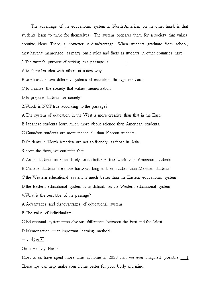 Unit 4 Adversity and courage Learning about Language 课件＋练习（教师版＋学生版）02