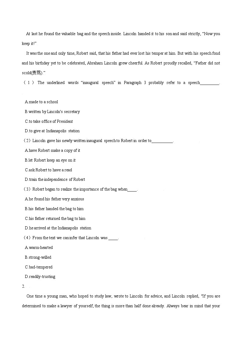 4.3 Unit 4 Developing ideas, Presenting ideas & reflection 练习第3页