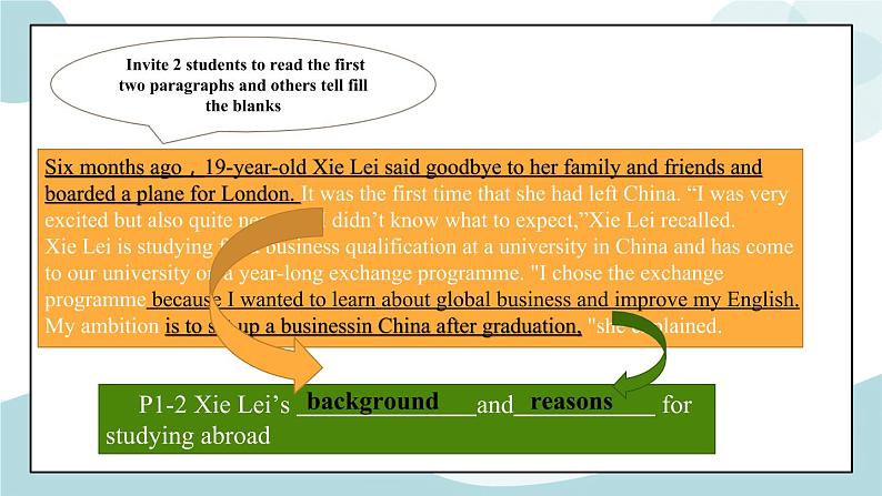 2.1UNIT 2　BRIDGING CULTURES Reading and Thinking 课件+练习原卷+练习解析06