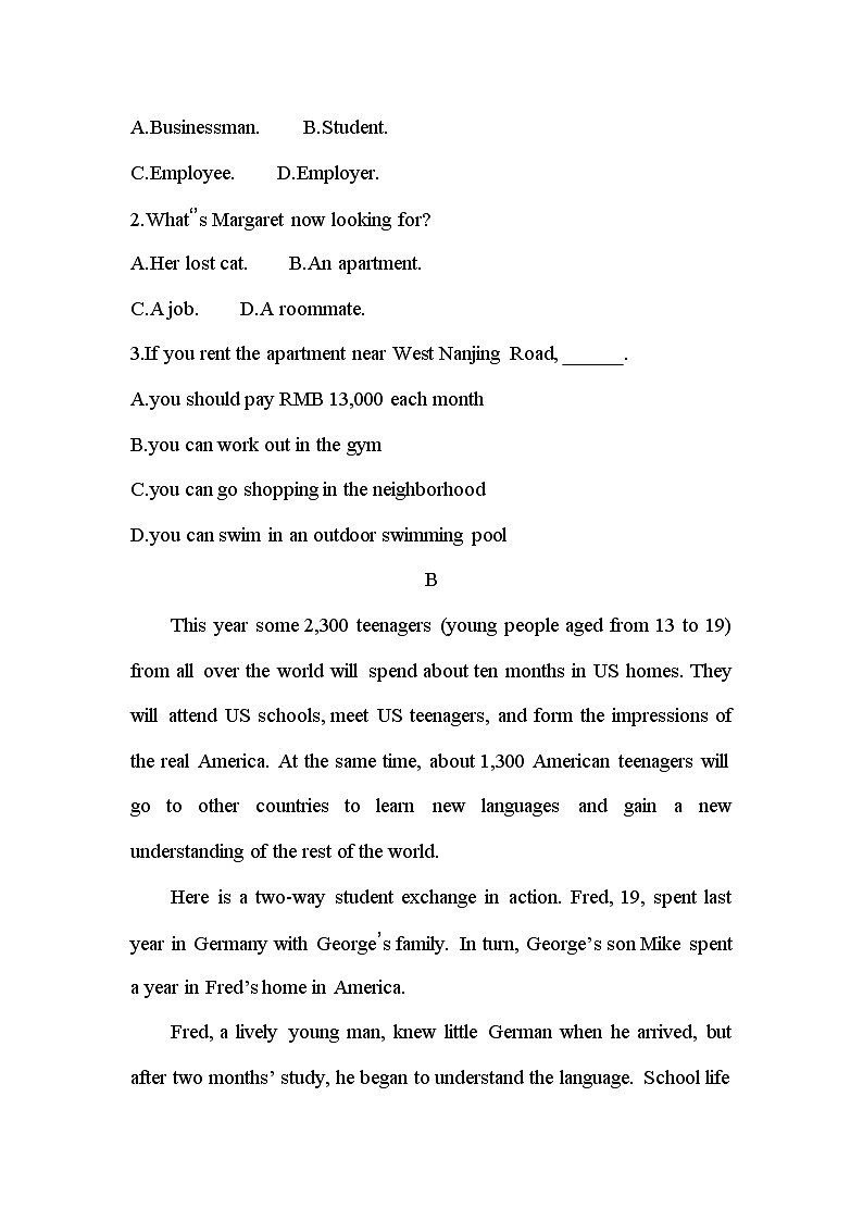 UNIT 2　BRIDGING CULTURES 练习原卷+练习解析03