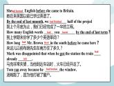 3.2 UNIT 3　FOOD AND CULTURE- Learning About Language 课件＋练习原卷+练习解析