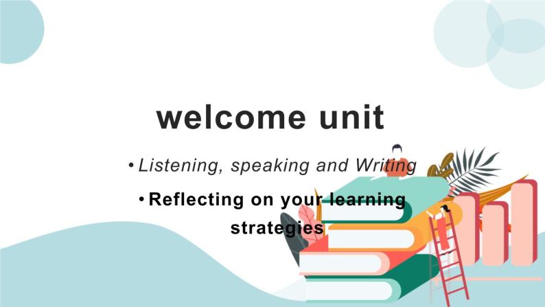 Welcome unit 第三、四课时 listening and talking & writing 课件01