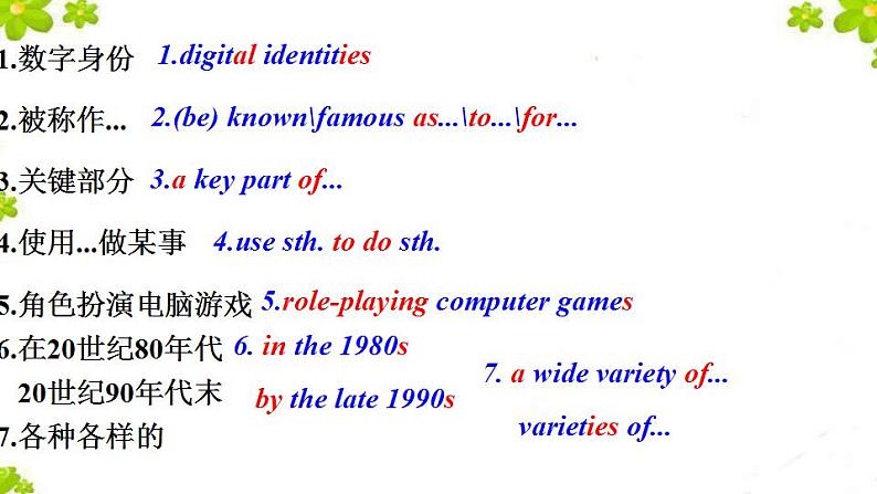 Unit 4 Information Technology Lesson 1 Avatars 课件-2022-2023学年高中英语北师大版（2019）必修第二册06