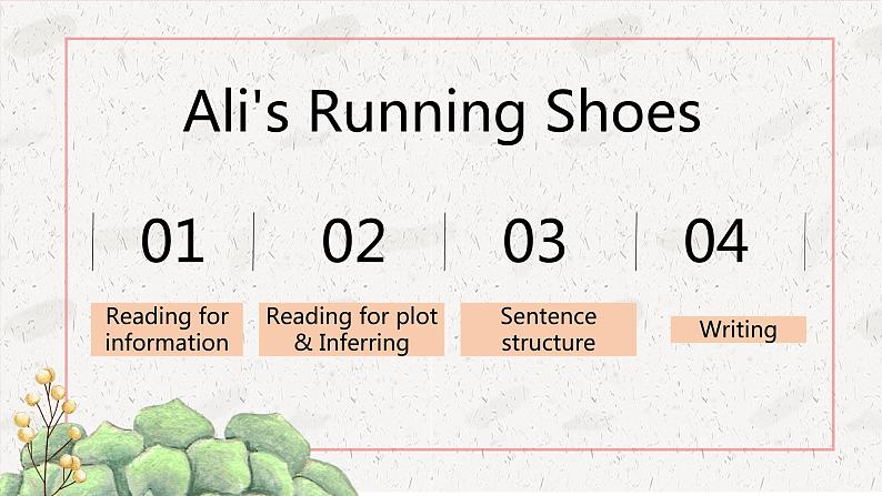 Ali 's Running Shoes 读后续写指导课件-2022-2023学年高二下学期英语写作专项第3页
