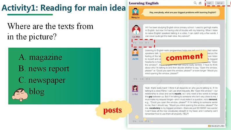 Unit 5 Reading for Writing 课件-2022-2023学年高中英语人教版（2019）必修第一册第7页