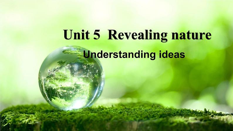 Unit 5 Understanding ideas 知识点课件-2022-2023学年高中英语外研版（2019）选择性必修第一册第1页