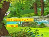 Unit 6 Nature in Words Starting out 课件-2022-2023学年高中英语外研版（2019）选择性必修第三册