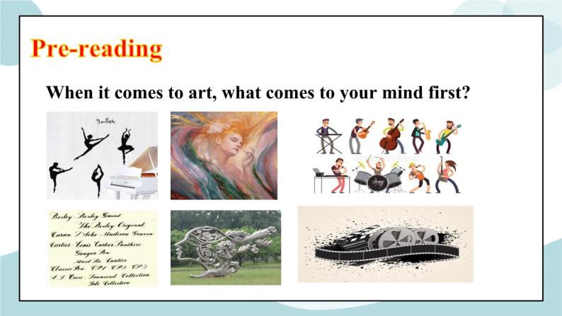 Unit 1 Art Reading and Thinking 课件＋练习（原卷＋解析卷）03