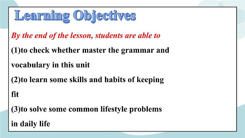 Unit 2 Healthy Lifestyle Assessing Your Progress 课件＋练习（原卷＋解析卷）02