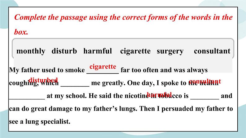 Unit 2 Healthy Lifestyle Assessing Your Progress 课件＋练习（原卷＋解析卷）04